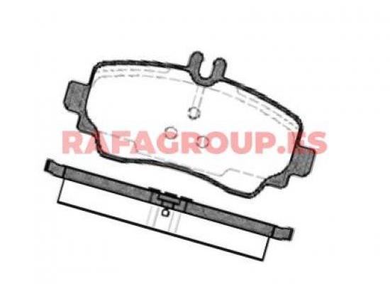 RG6479/1 - Brake pads